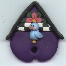 Birdhouse Pin