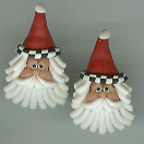 Santa Earrings