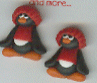 Penguin Post Earrings