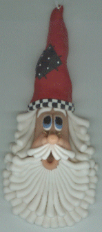 Big Santa Wall Ornament