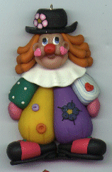 Clown Ornament