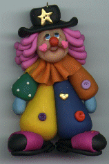 Clown Ornament