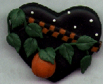 Pumpkin Heart Pin