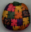 Patchwork Pumpkin Pin