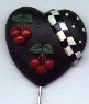 Cherry Heart Stake