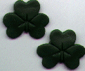 Large Clover Post Earrings