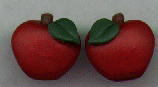 Apple Post Earrings