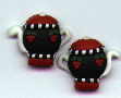 Teapot Post Earrings