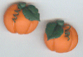 Pumpkin Post Earrings