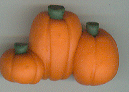 Triple Pumpkin Pin